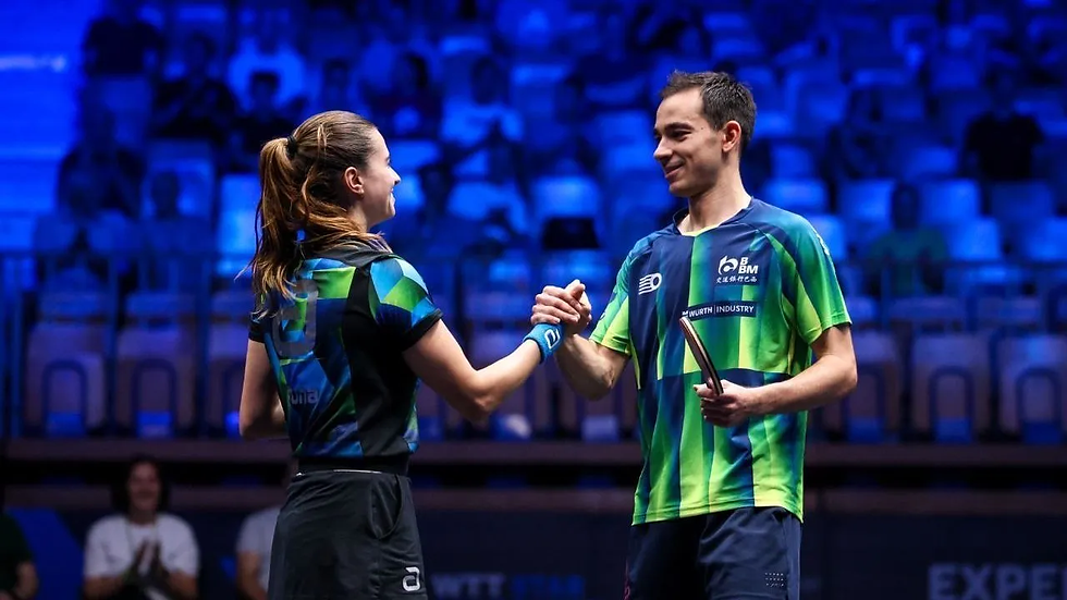 Bruna e Hugo (Foto: WTT)