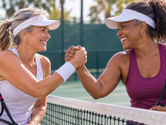 Tênis e Menopausa: movimento, saúde e qualidade de vida