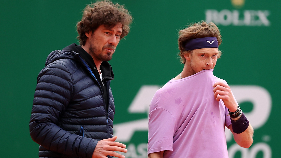 Safin e Rublev (Foto: Getty Images)