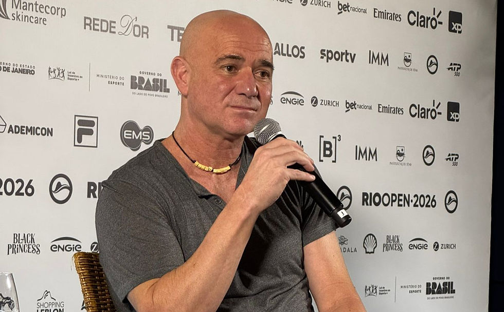 Agassi no Rio Open: a coletiva completa