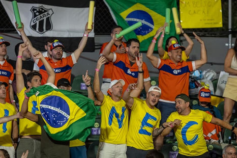 "Os brasileiros estão comprando tudo": a invasão verde e amarela que tomou conta do Argentina Open