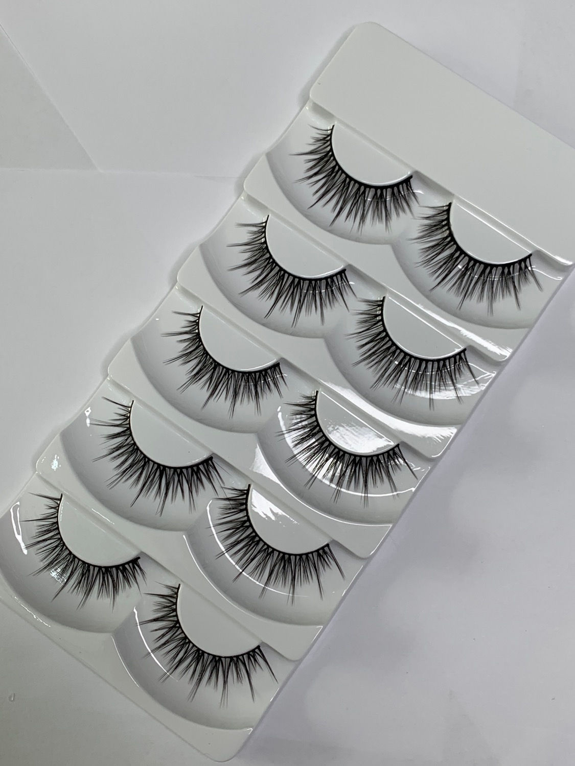 Luxury 6D Mink Strip Lashes (5 pairs per box) - 6D12