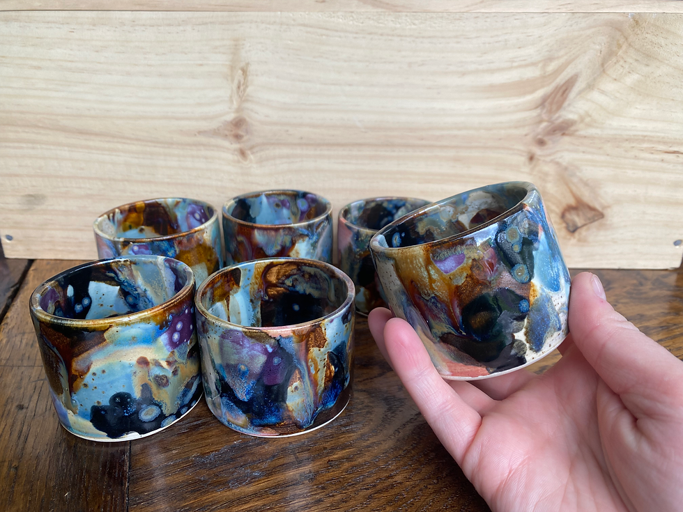 4oz || espresso/cortado cup || more is more glaze