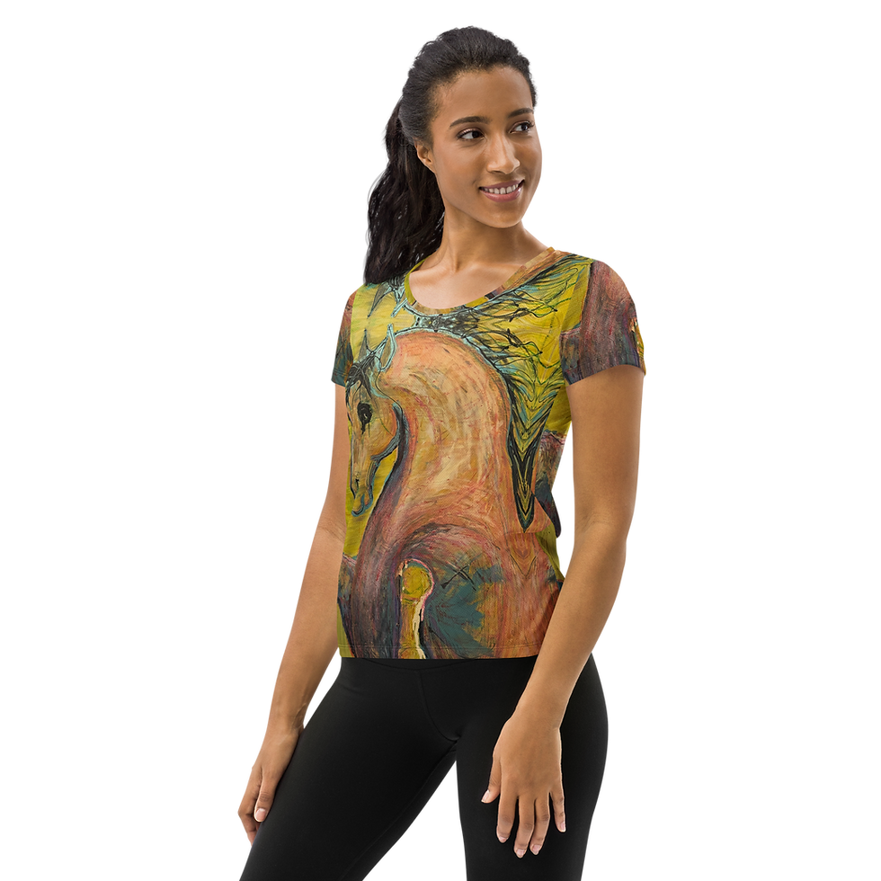 Thumbnail: Power Horse Women's athletic t-shirt
