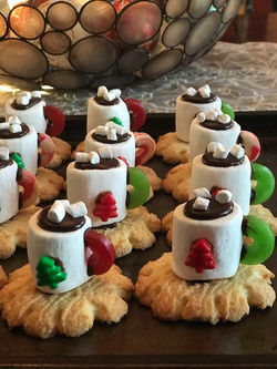 Hot Cocoa cookies