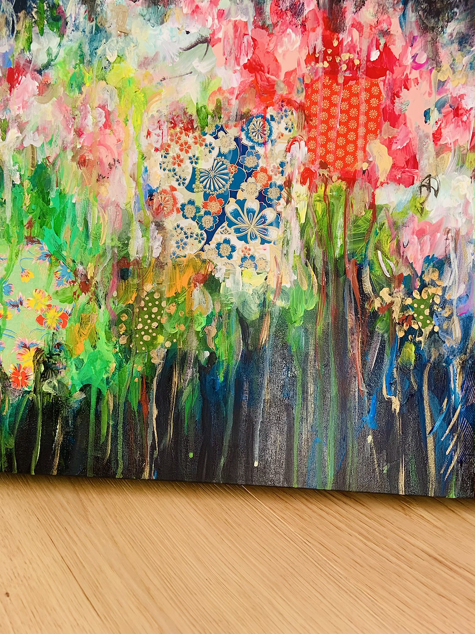 Thumbnail: Memories III ( 18"x18" )