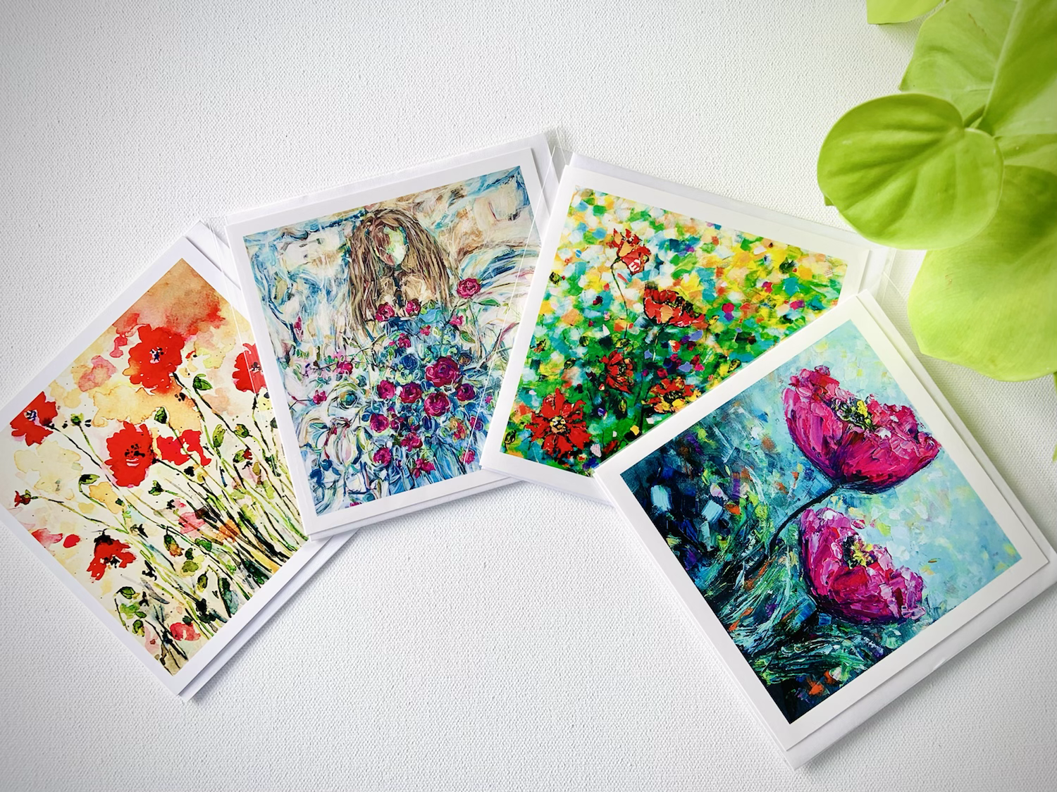 Set of 4 Art Card (5"x5")