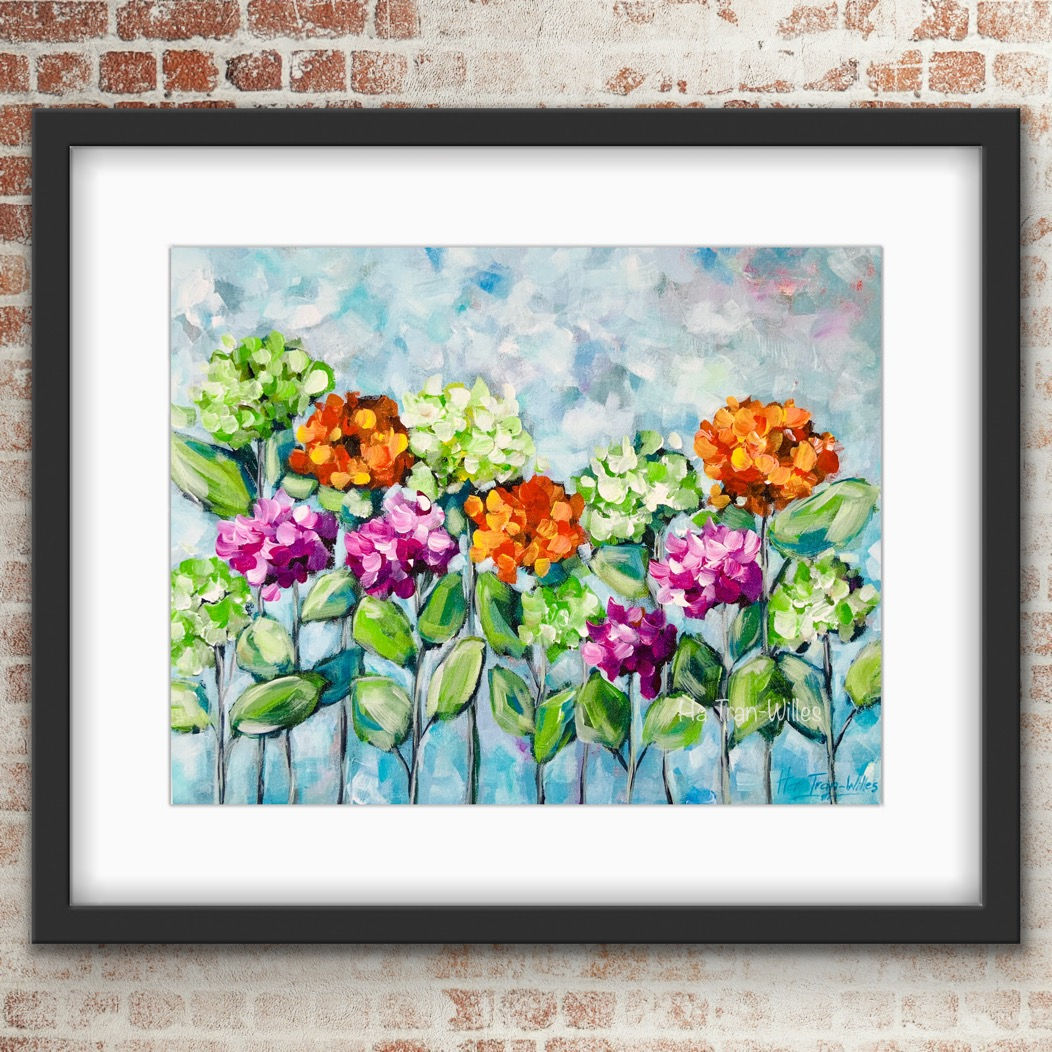 Floral Print 11x14”