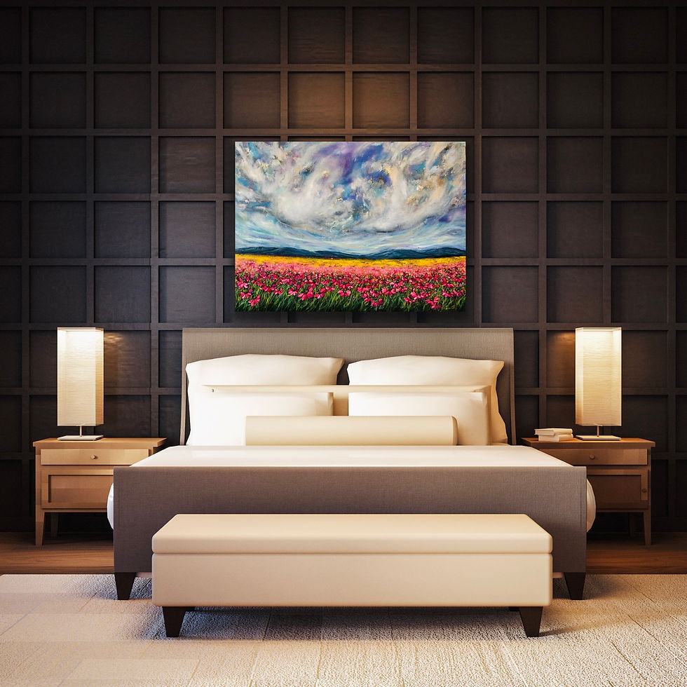 Thumbnail: Coneflower Field (30x40”)