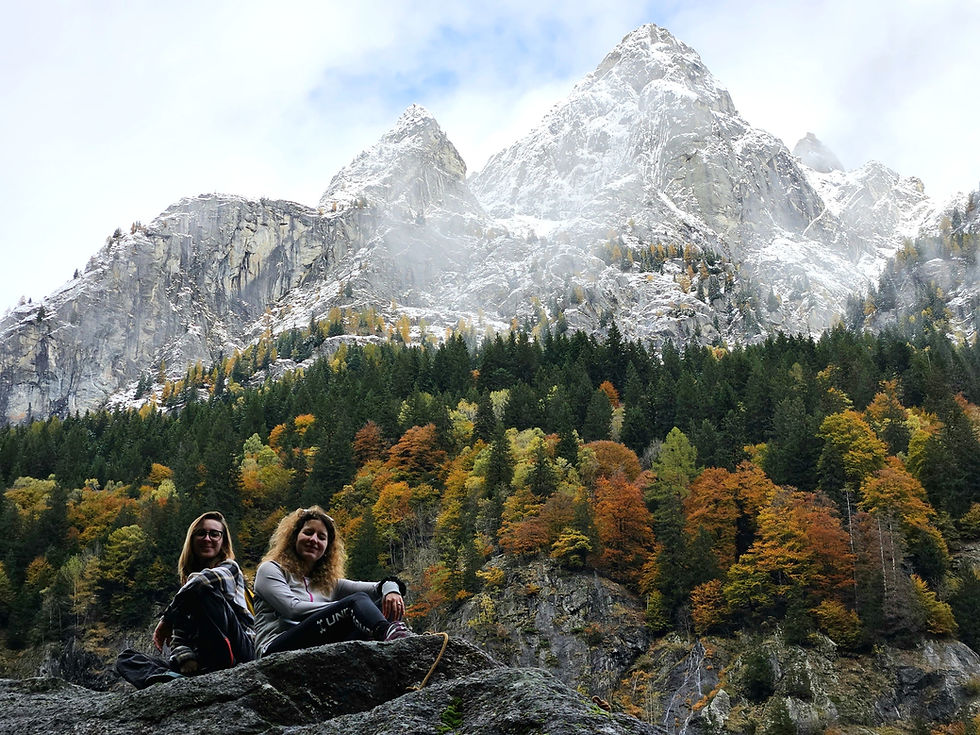 foliage in val masino