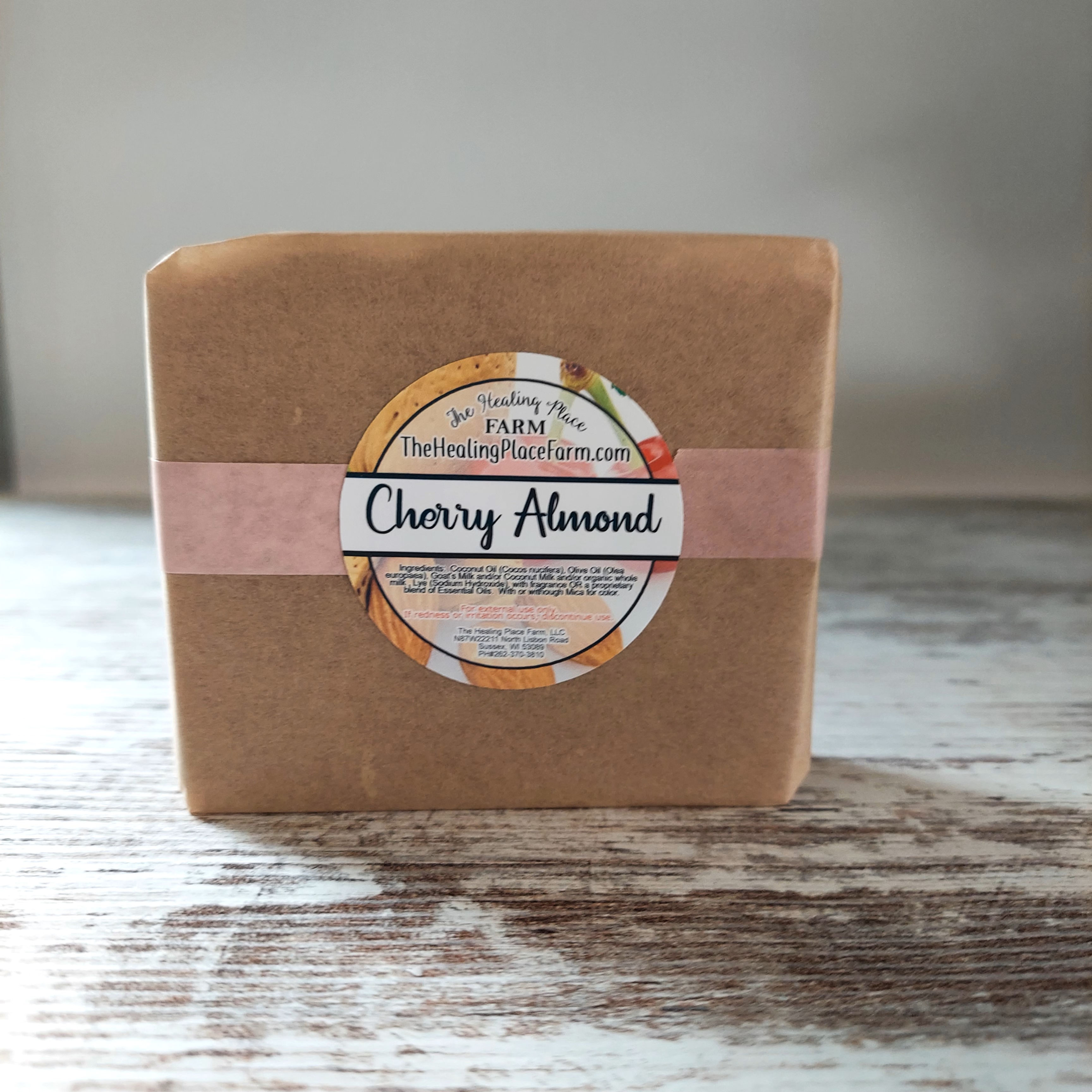 Cherry Almond Goat's Milk Soap