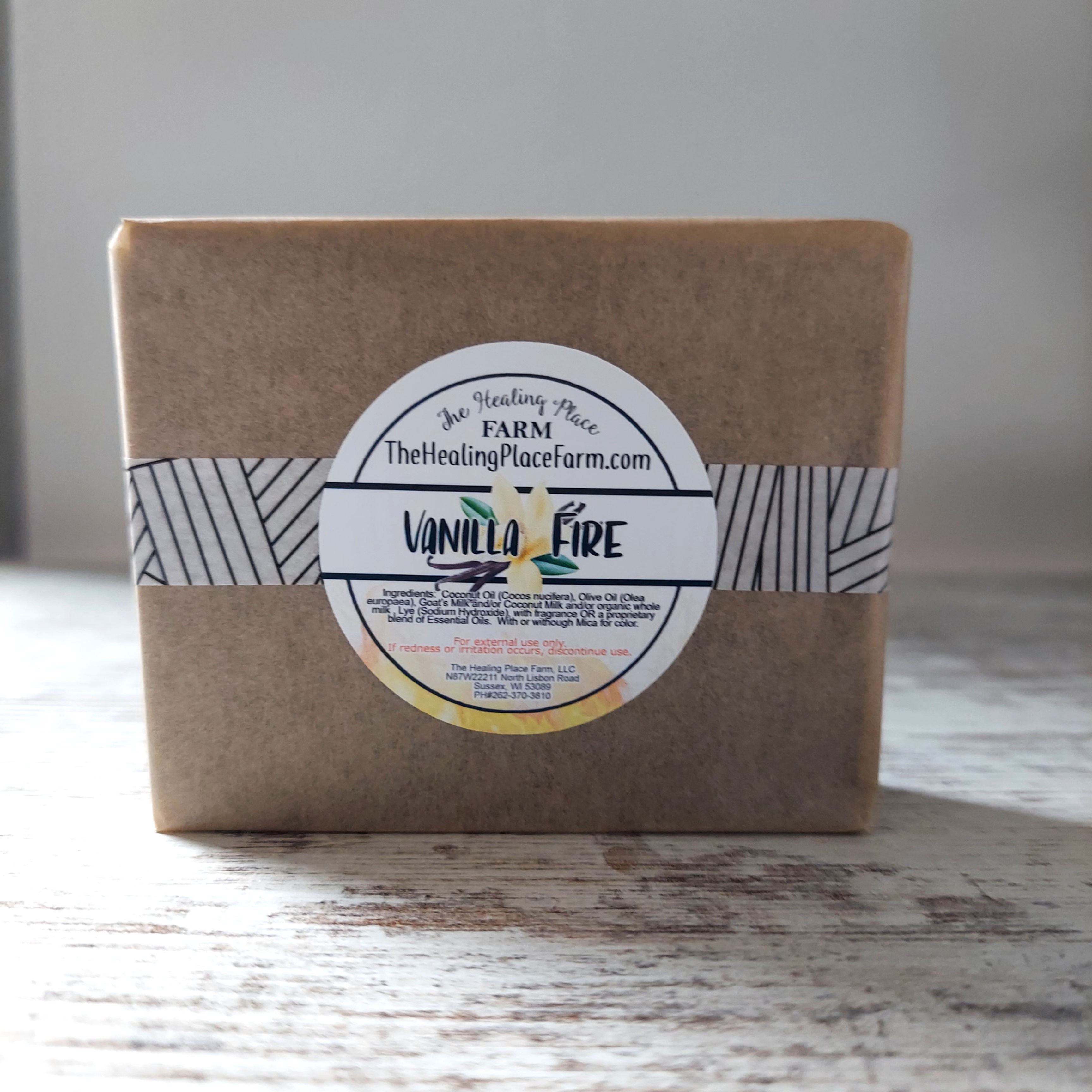 Vanilla Fire Goat's Milk Soap