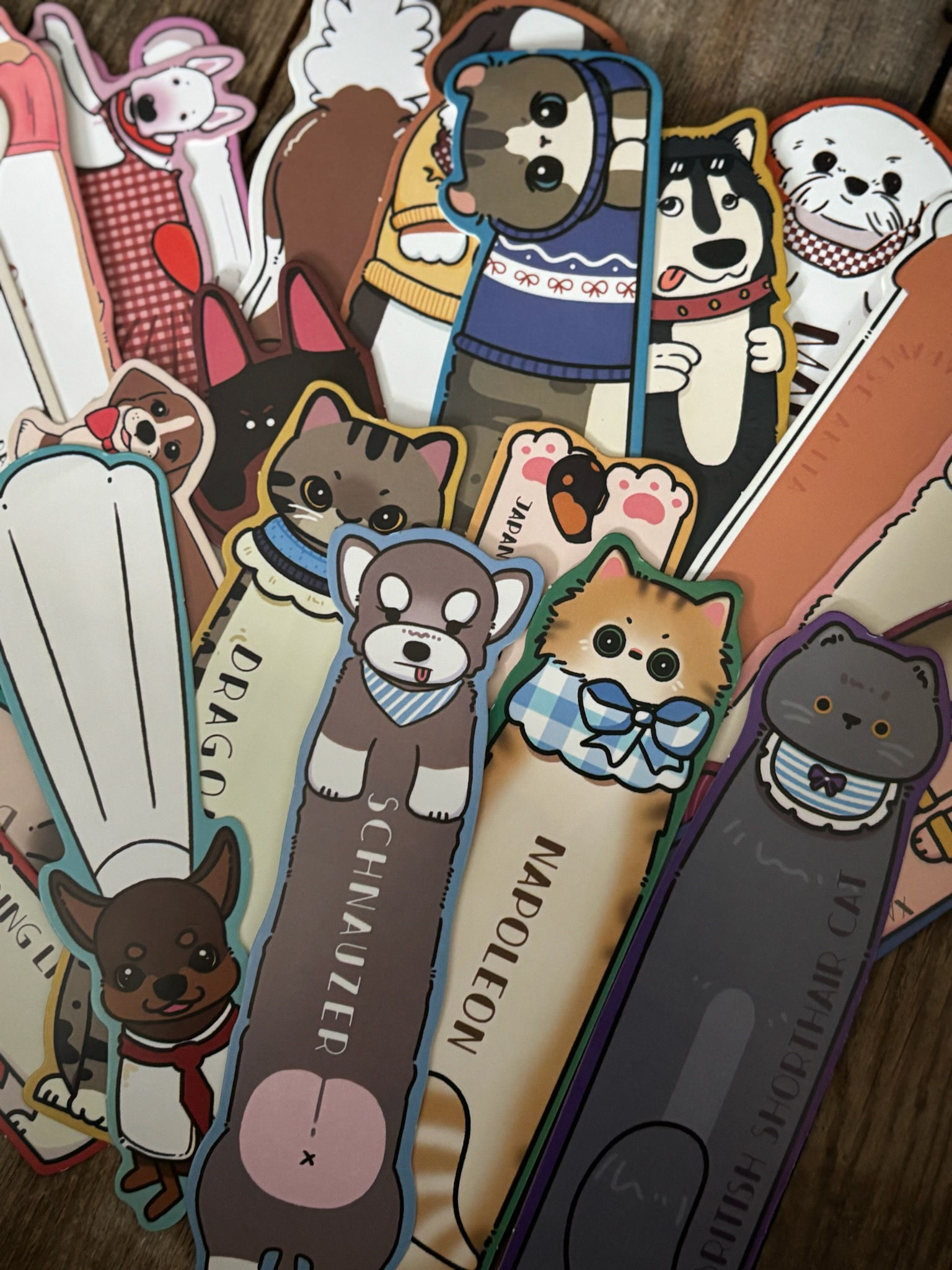 Animal Bookmark 3 Pack