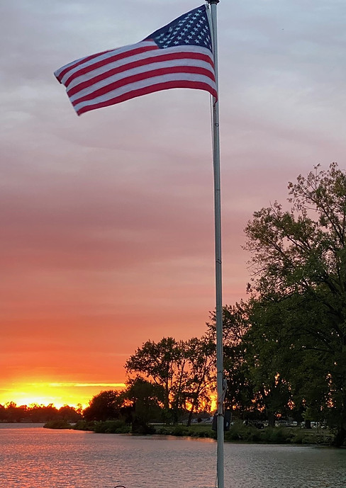 american sunset