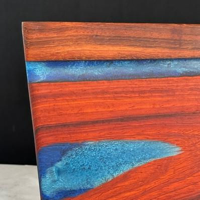 Thumbnail: Two Valleys Padauk Serving Tray