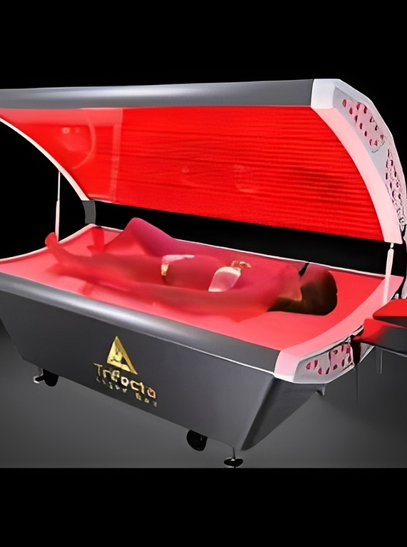 red light therapy bed