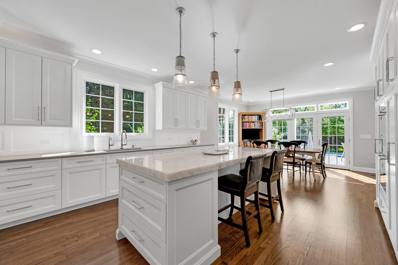 Interior and exterior renovation project in Palatine IL