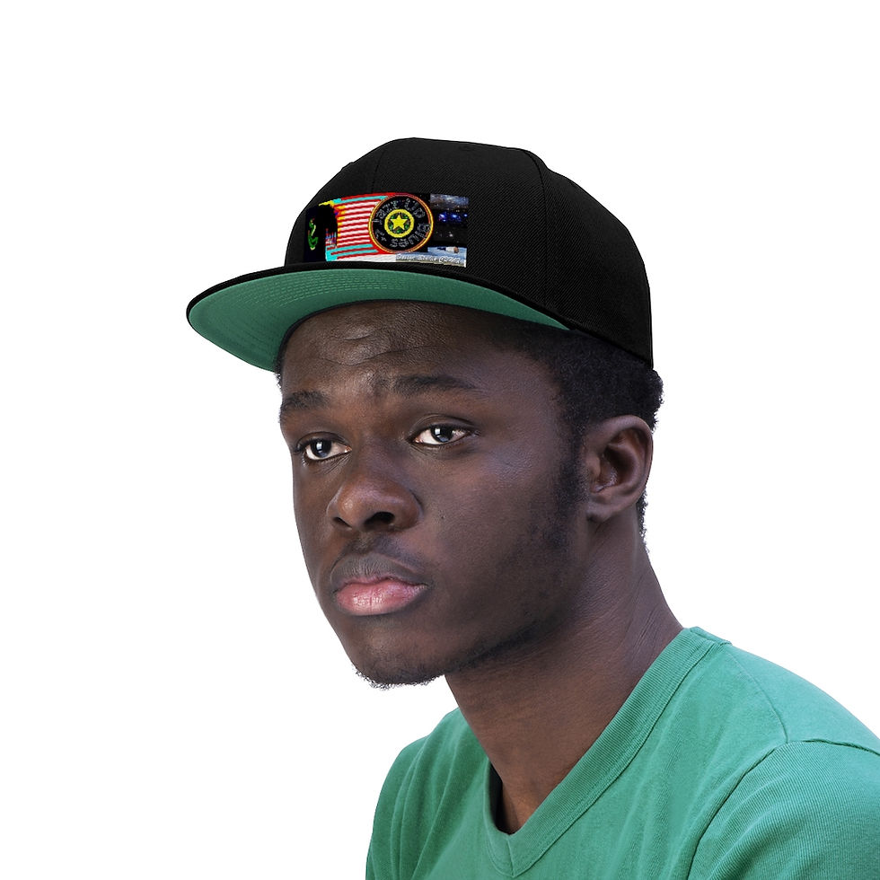 Thumbnail: Unisex Flat Bill Hat