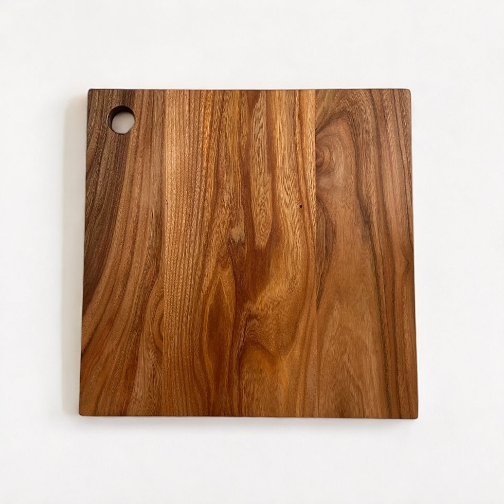 Thumbnail: Square Wooden Chopping Board