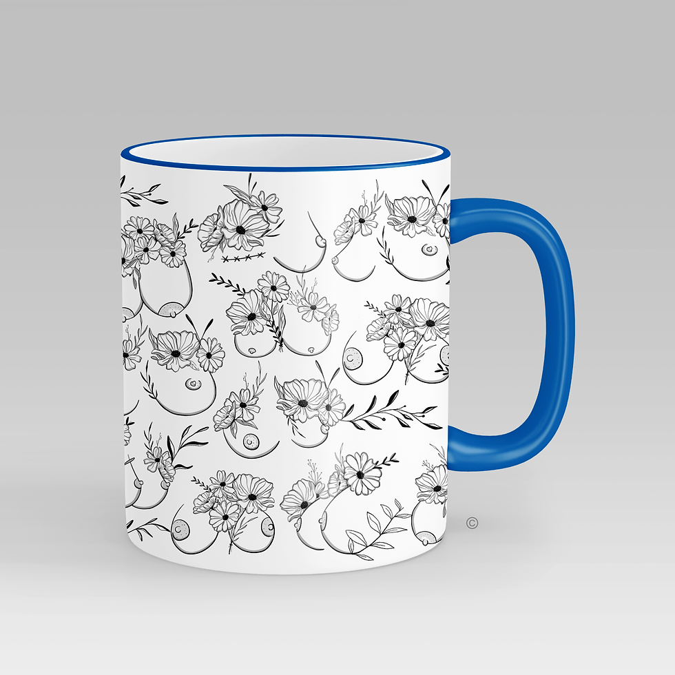 Thumbnail: Floral Boob Mug