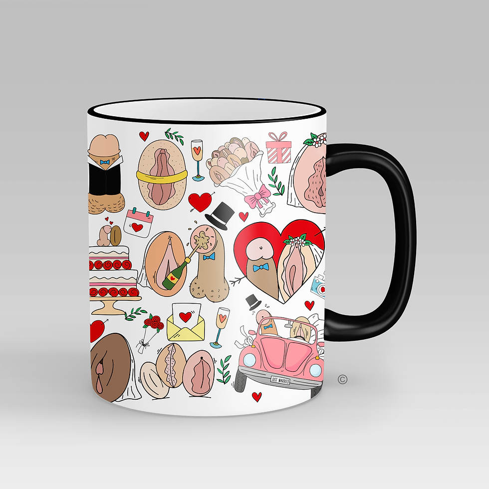 Thumbnail: Personalised Mr & Mrs Mug