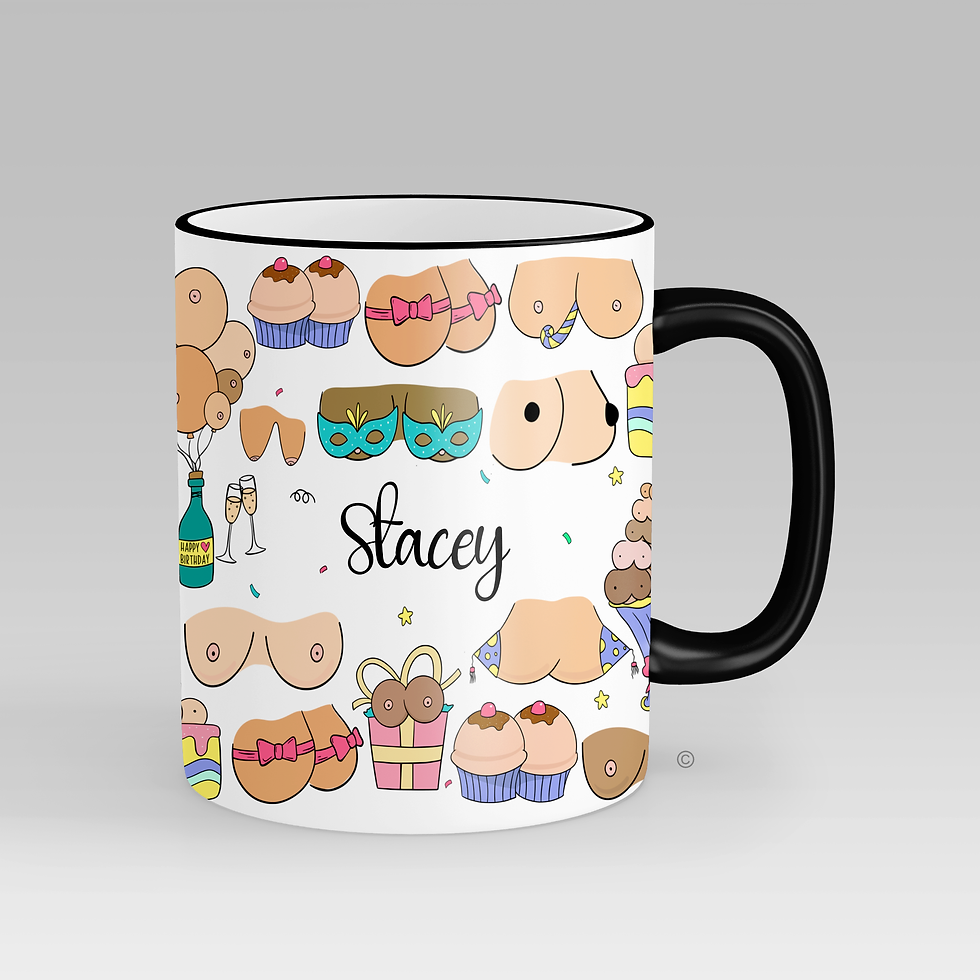 Thumbnail: Tits Birthday Mug