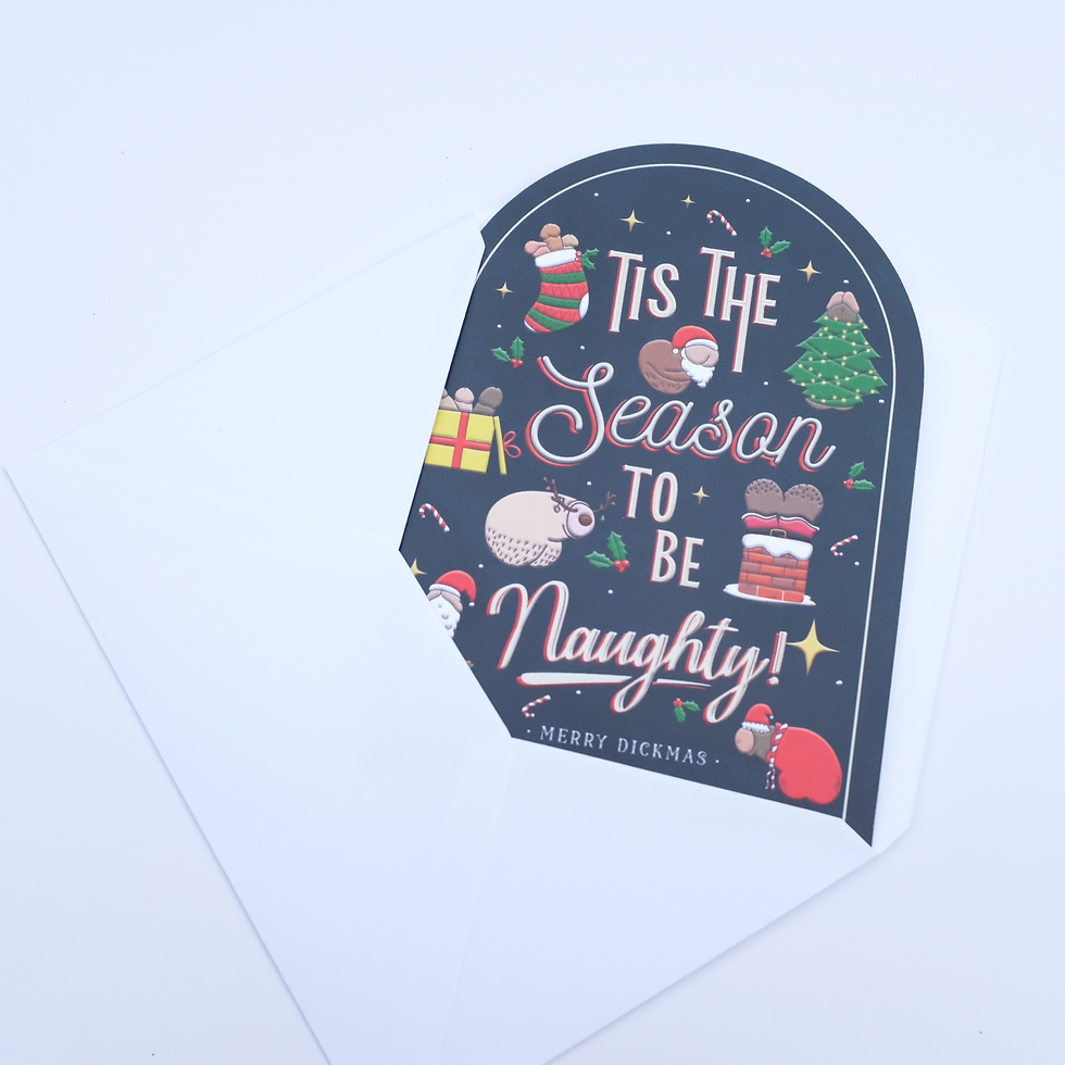 Thumbnail: Tis the Season to Be Naughty Greeting Card