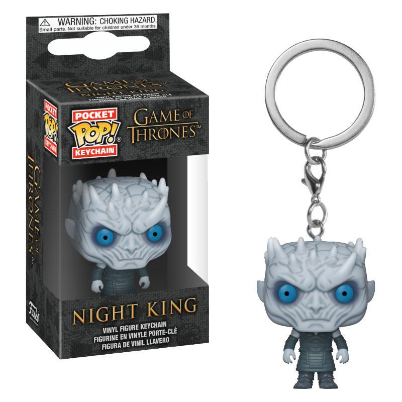 Funko POP! Schlüsselanhänger - Game of thrones - Night King (4cm)
