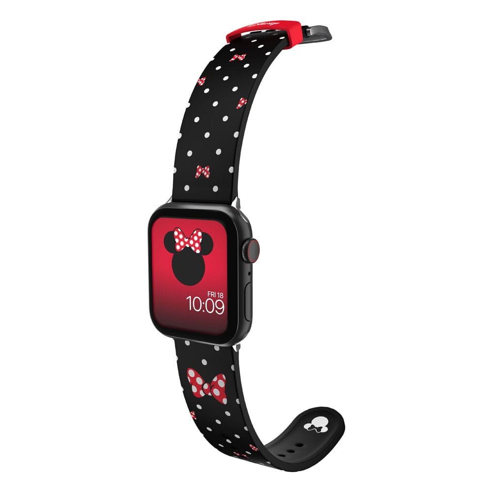 Smartwatch-Armband - Disney - Minnie Mouse Noir (Apple Watch (+Android))