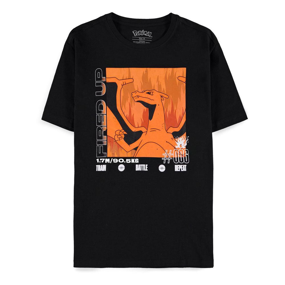 T-Shirt - Pokemon - Charizard Data