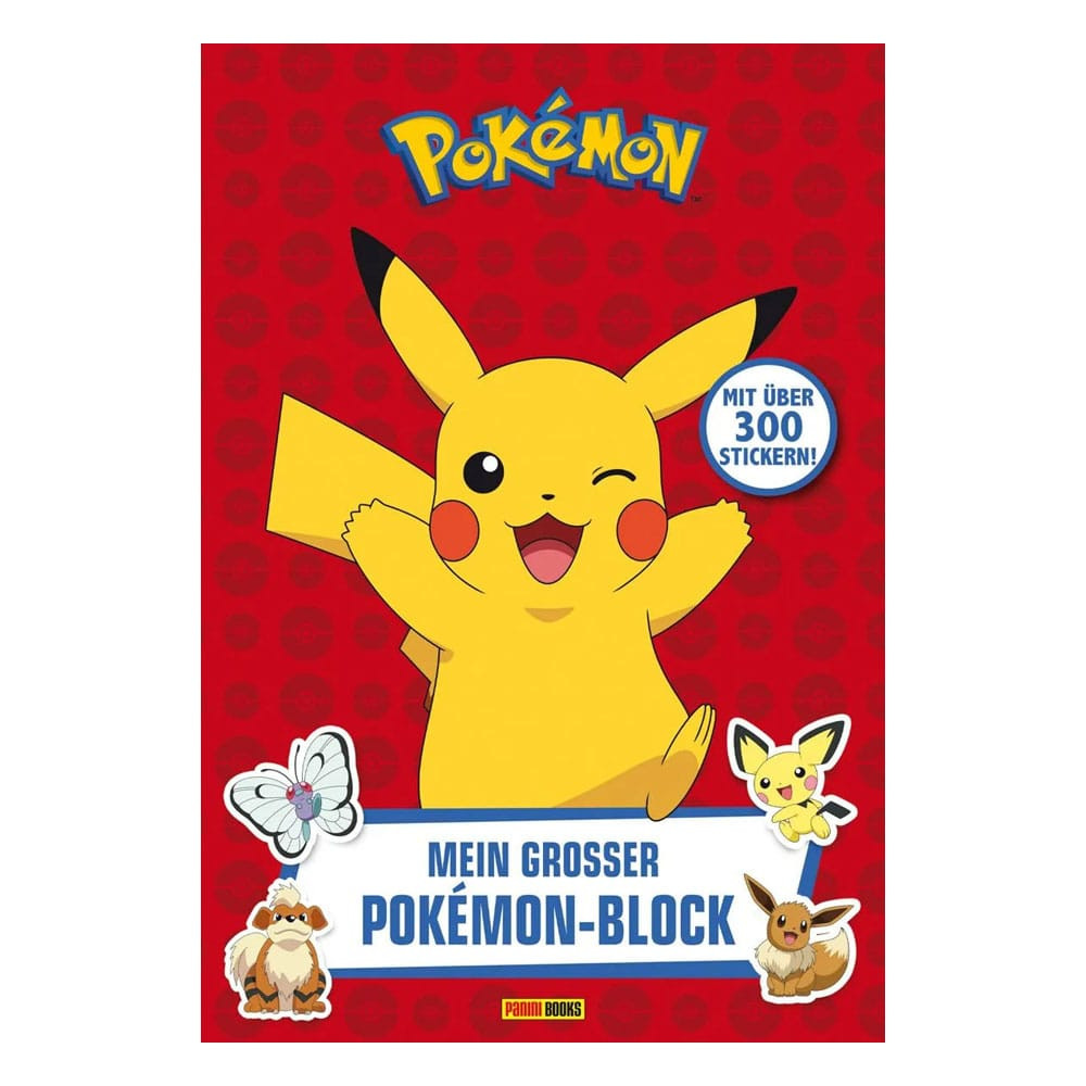 Malbuch - Pokemon - Mein grosser Pokemon-Block