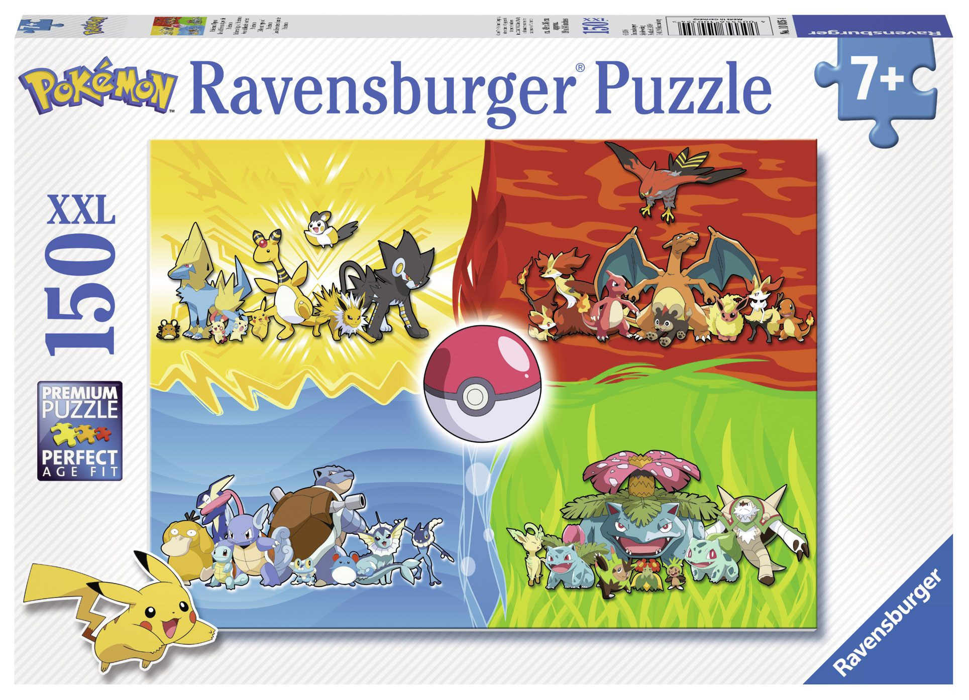 Puzzle - Pokemon - Typen (150)