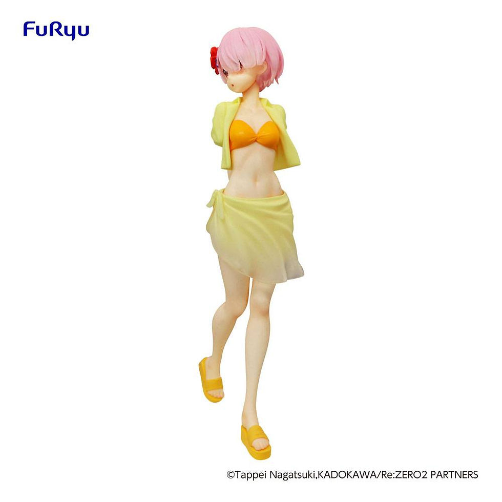 Miniaturbild: Figur - Re:Zero - Ram Summer Vacation (Furyu / 21cm)