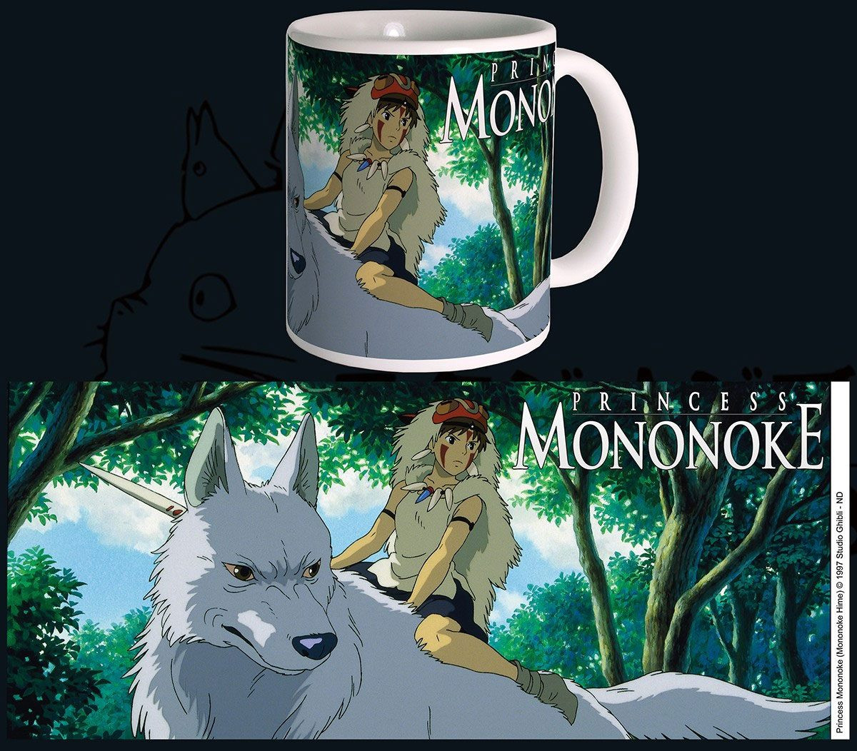 Tasse - Ghibli - Princess Mononoke (300mL)