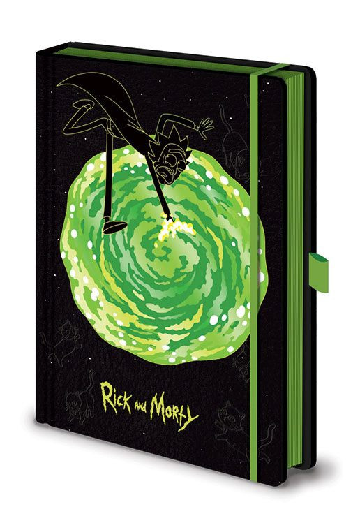 Notizbuch - Rick and Morty - Premium Portal (A5)