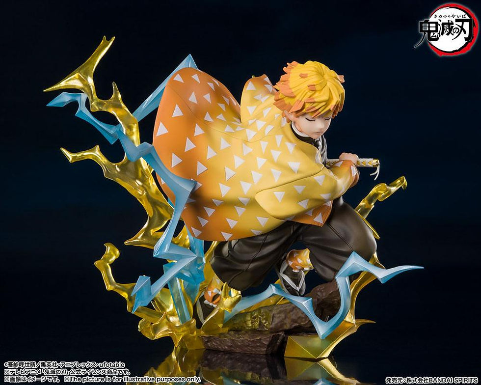 Miniaturbild: Figur - Demon Slayer - Zenitsu Agatsuma Thunderclap and Flash (Tamashii/ 15cm)
