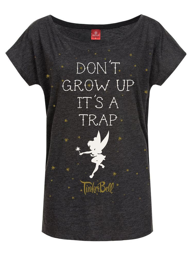 T-Shirt (Girlie) - Peter Pan -DontGrow Up