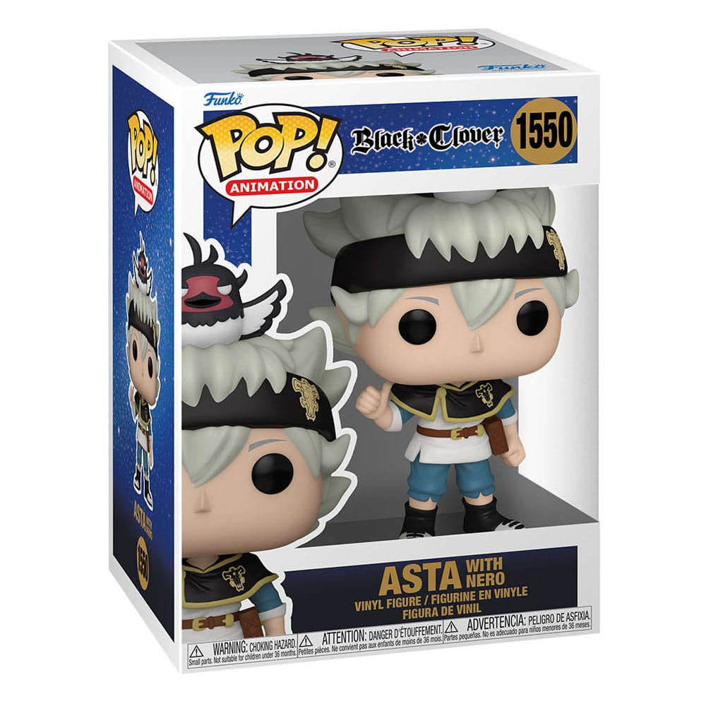 Funko POP! 1550 - Black Clover - Asta (9cm)