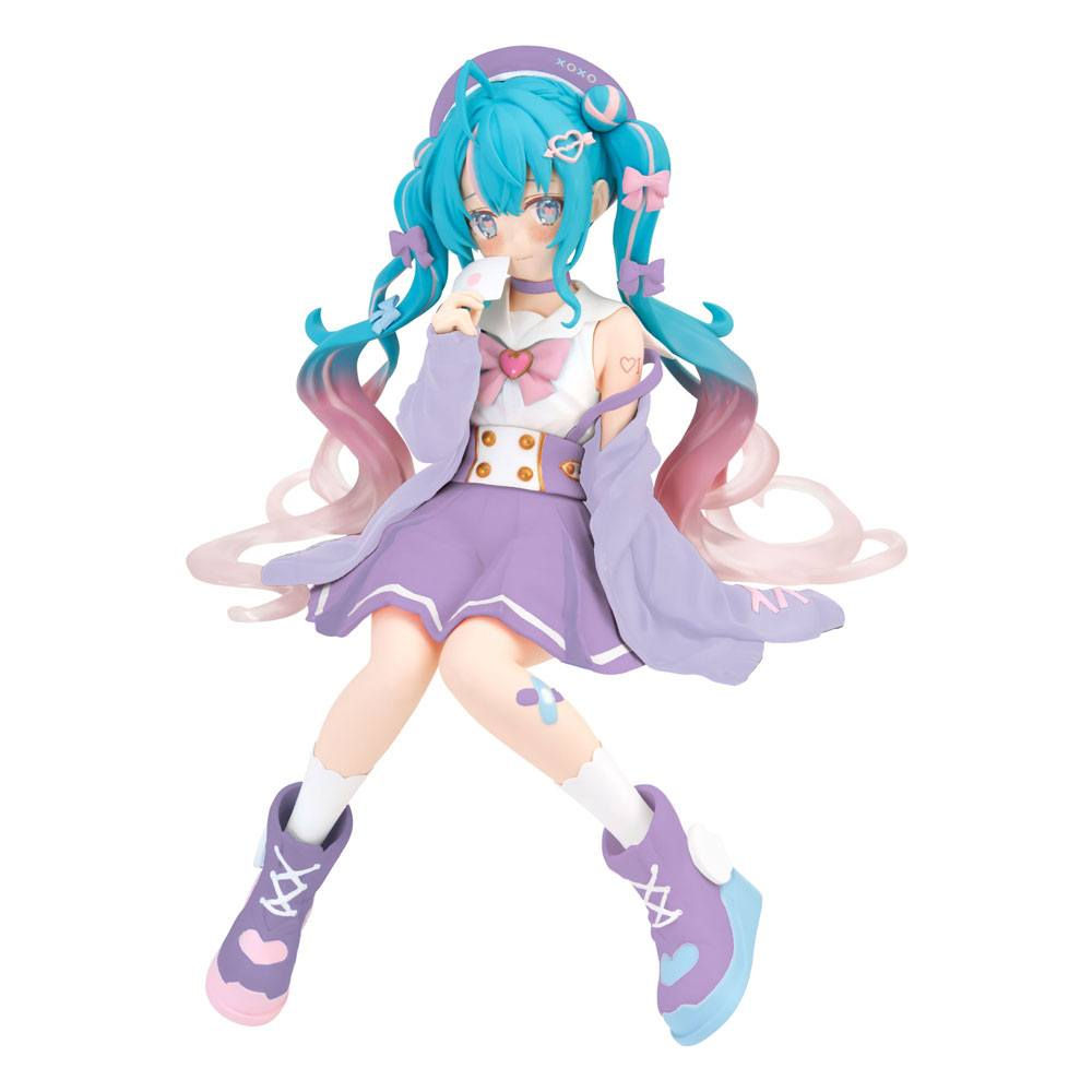 Figur- Hatsune Miku - Hatsune Miku Love Sailor Noodle Stopper (Furyu / 13cm)