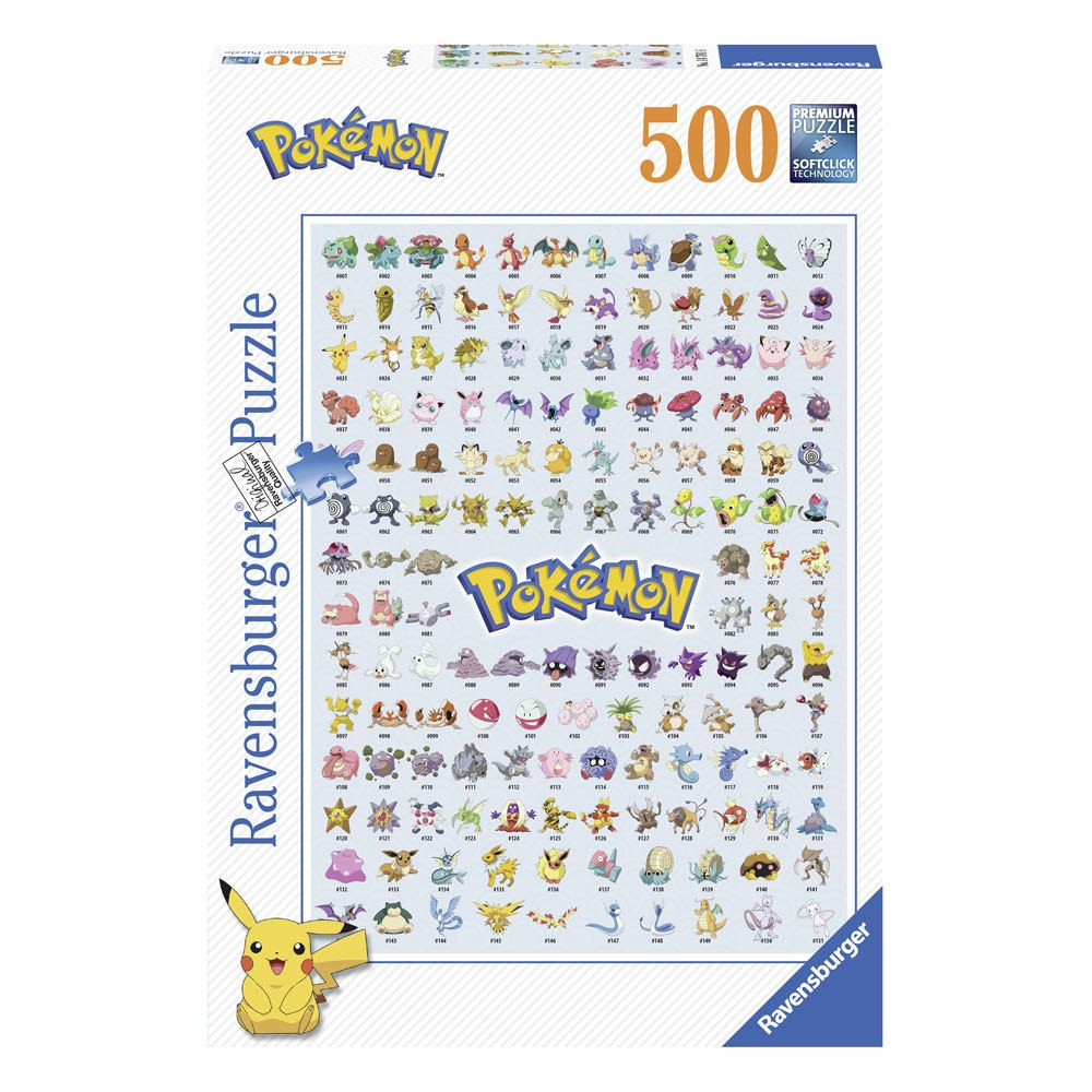 Puzzle - Pokemon - Pokedex (500)