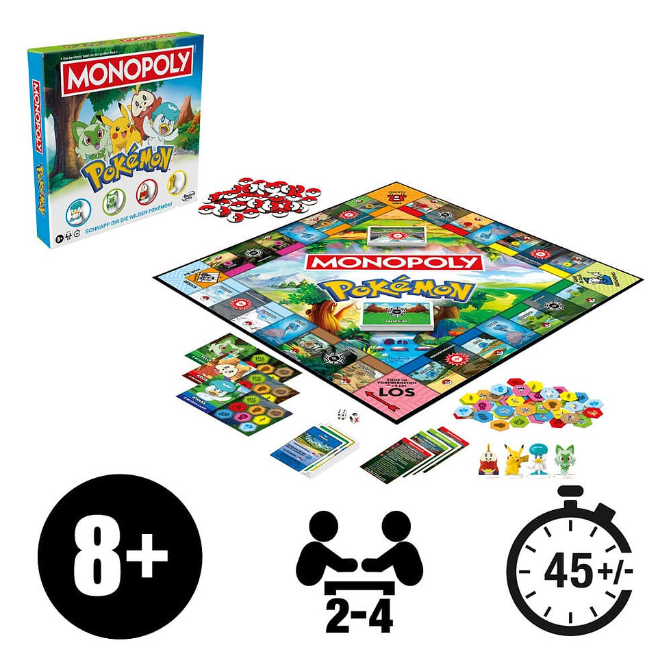 Miniaturbild: Brettspiel - Monopoly - Pokemon (deutsch)