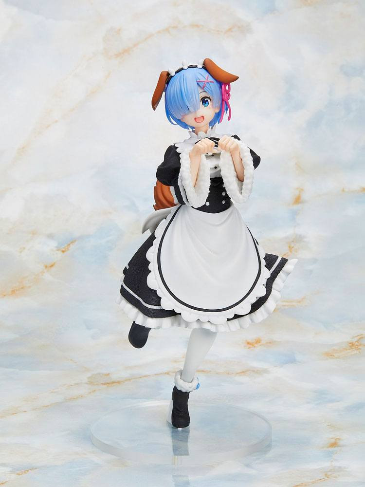 Figur - Re:Zero - Rem Memory Snow Dog (Taito Prize / 23cm)