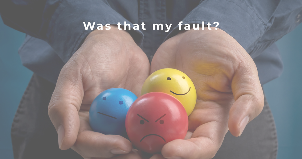 Hands gently holding or releasing a small object, symbolising letting go of responsibility for other people’s feelings