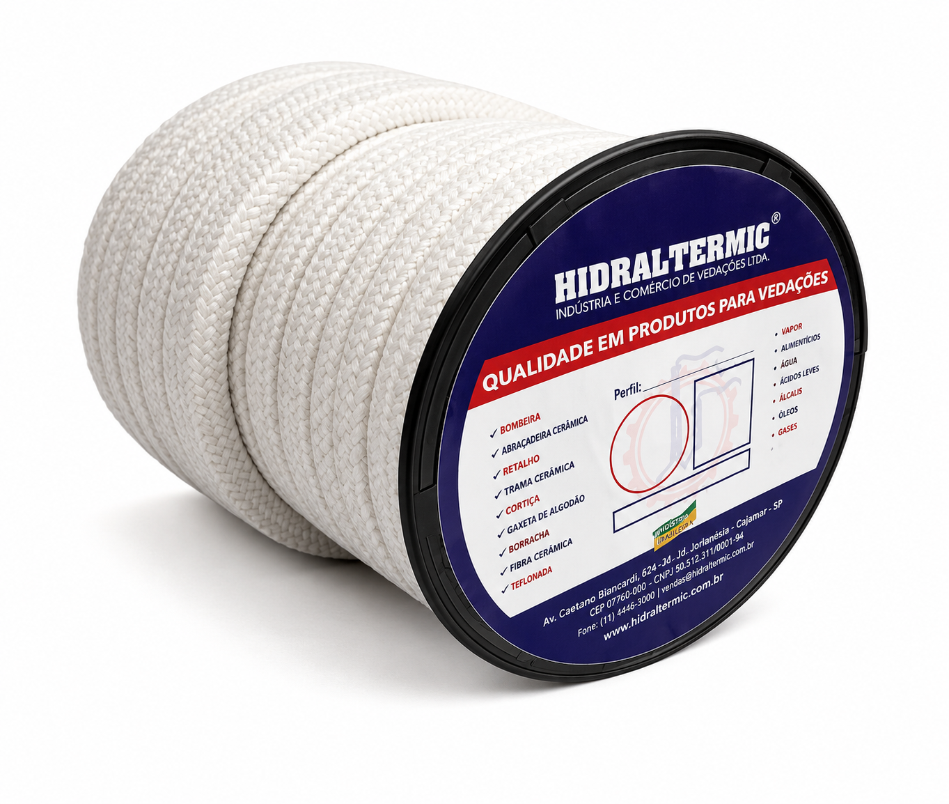 Gaxeta Acrílica c/PTFE