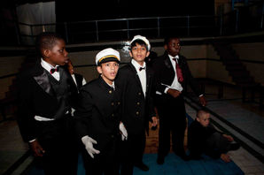 Survivors and crew on the Carpathia