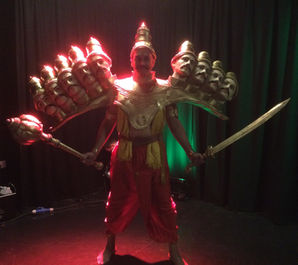 The Hindu demon Ravana