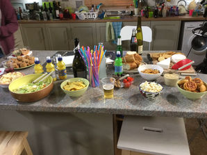 Set dressing for the party