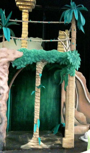 Set for The Jungle Book