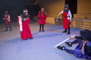 Queen Margaret of Anjou, her soldiers and Richard Duke of Gloucester