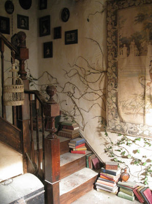 Inside the bookshop
